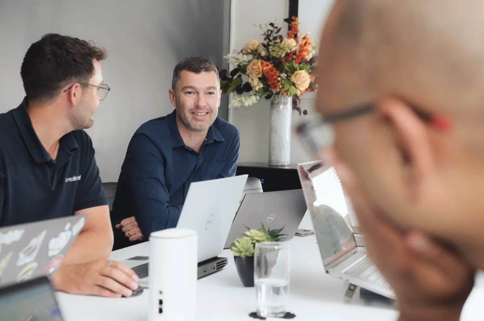 The Realm Digital team in a working session