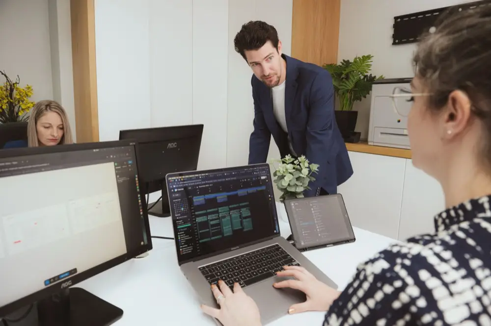 The Realm Digital team at work